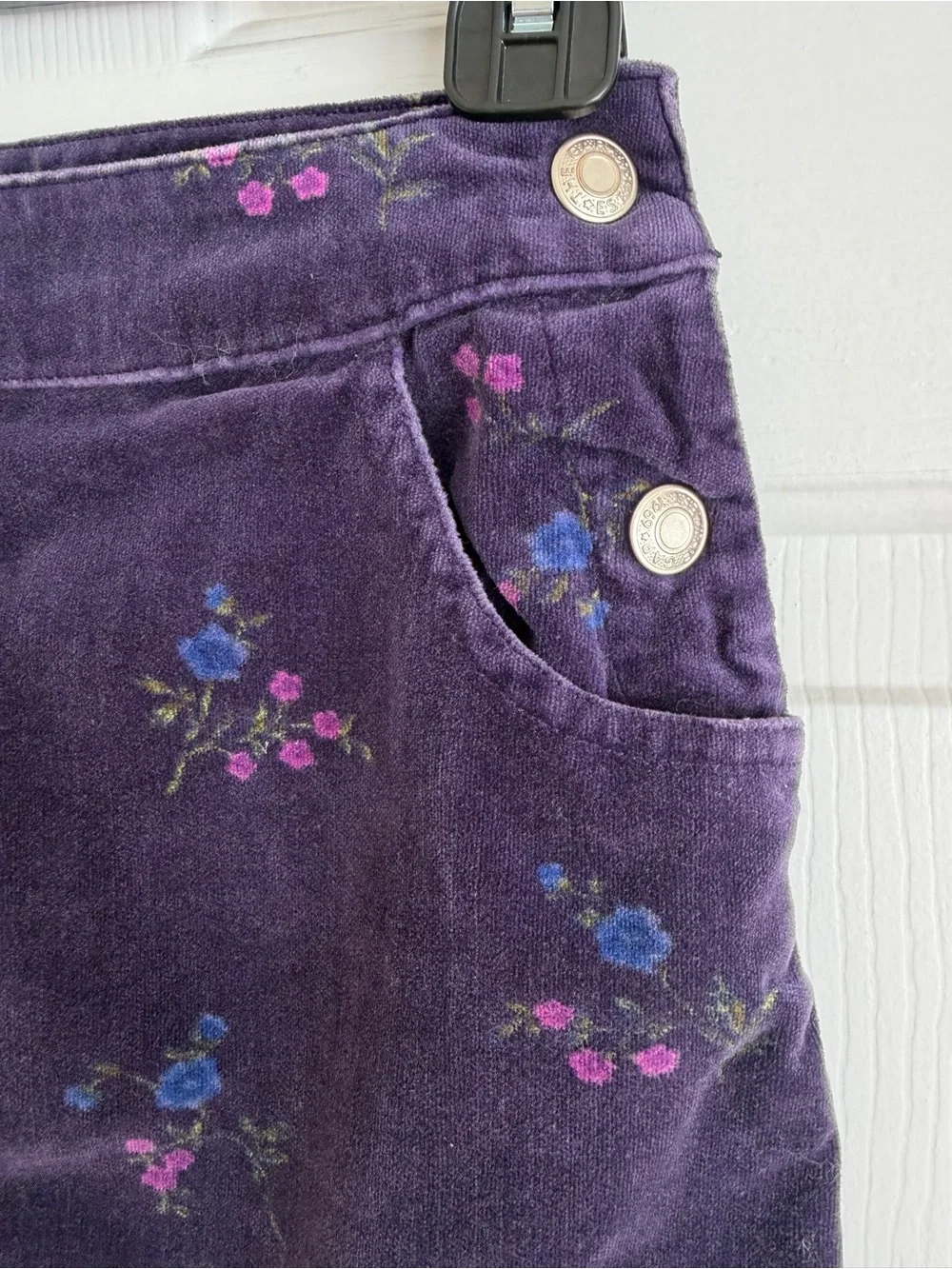 GAP purple corduroy